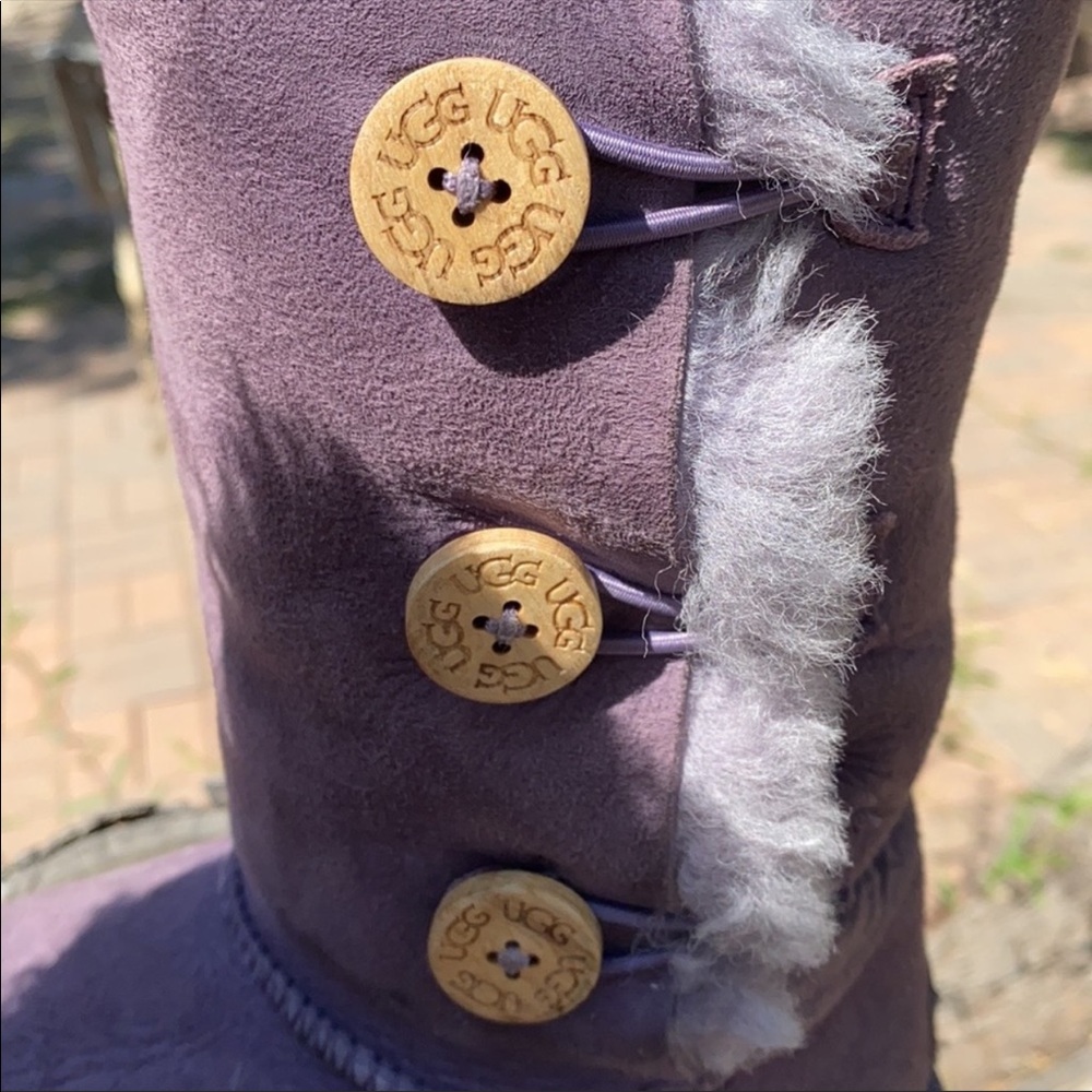 Beautiful Light Grape Ugg Bailey Button Boots - S… - image 4